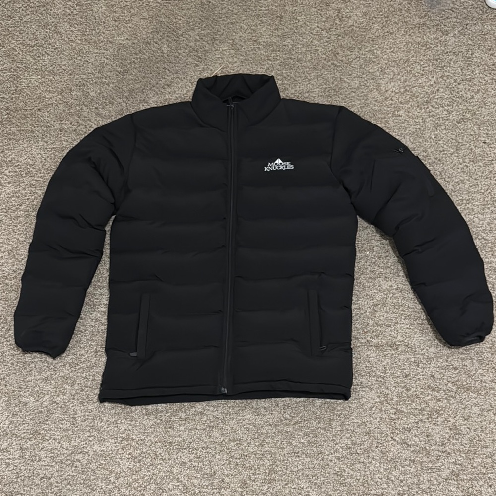 Black Puffer Jacket - Picture 1 of 2